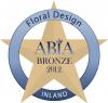 ABIA Award Logo Bronze Floral Design